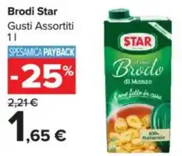 Carrefour Brodi Star offerta
