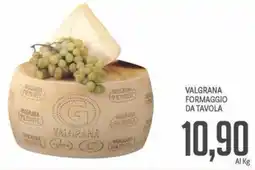 Supermercati Piccolo Valgrana formaggio da tavola offerta