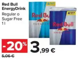 Carrefour Red Bull EnergyDrink offerta