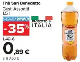Carrefour Thè San Benedetto offerta