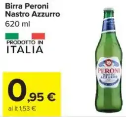 Carrefour Birra Peroni Nastro Azzurro offerta