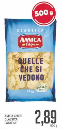 Supermercati Piccolo Amica chips classica patatine offerta