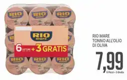 Supermercati Piccolo Rio mare tonno all'olio di oliva offerta