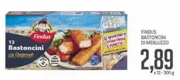 Supermercati Piccolo Findus bastoncini di merluzzo x12 offerta