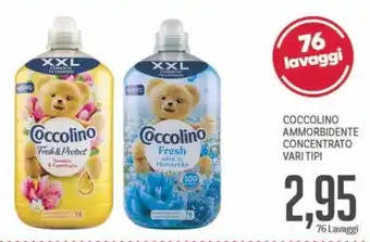 Supermercati Piccolo Coccolino ammorbidente concentrato offerta