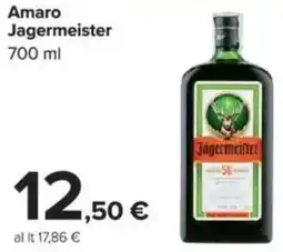 Carrefour Amaro Jagermeister offerta