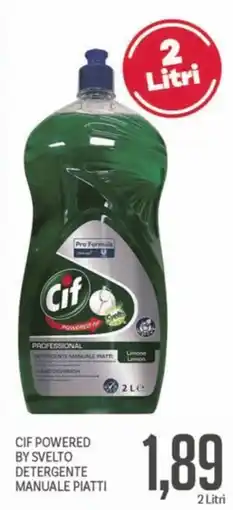 Supermercati Piccolo Cif powered by svelto detergente manuale piatti offerta