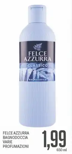 Supermercati Piccolo Felce azzurra bagnodoccia offerta
