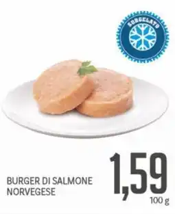 Supermercati Piccolo Burger di salmone norvegese offerta