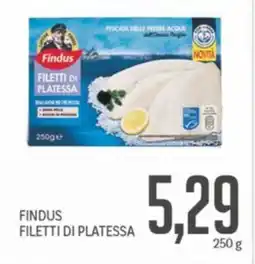 Supermercati Piccolo Findus filetti di platessa offerta