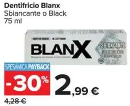 Carrefour Dentifricio Blanx offerta