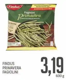 Supermercati Piccolo Findus primavera fagiolini offerta