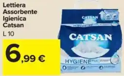 Carrefour Lettiera Assorbente Igienica Catsan offerta