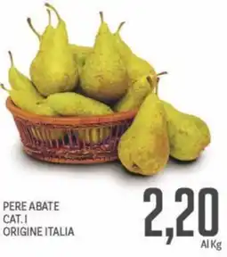 Supermercati Piccolo Pere abate cat.i origine italia offerta