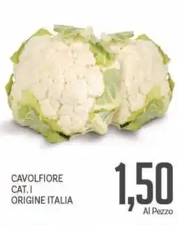 Supermercati Piccolo Cavolfiore cat.i origine italia offerta