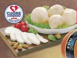 Supermercati Piccolo CUORE campano Beneduce provola e fiordilatte offerta