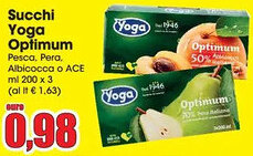 Carrefour Succhi Yoga Optimum offerta