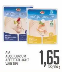 Supermercati Piccolo Aia aequilibrium affettati light offerta