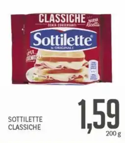 Supermercati Piccolo Sottilette classiche offerta