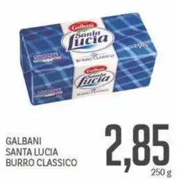 Supermercati Piccolo Galbani santa lucia burro classico offerta
