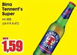 Carrefour Birra Tennent's Super offerta