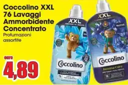 Carrefour Coccolino XXL 76 Lavaggi Ammorbidente Concentrato offerta