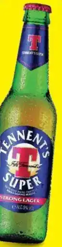 Carrefour Birra Tennent's Super offerta
