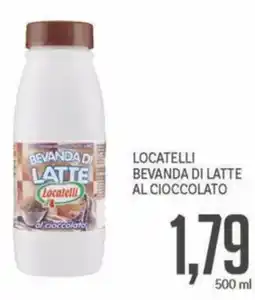 Supermercati Piccolo Locatelli bevanda di latte al cioccolato offerta