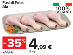 Carrefour Market Fusi di Pollo Aia offerta