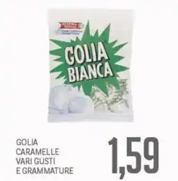Supermercati Piccolo Golia caramelle offerta