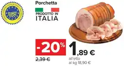 Carrefour Market Porchetta offerta