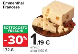 Carrefour Market Emmenthal Francese offerta