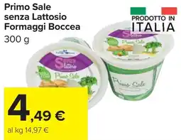 Carrefour Market Primo Sale senza Lattosio Formaggi Boccea offerta