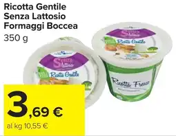 Carrefour Market Ricotta Gentile Senza Lattosio Formaggi Boccea offerta