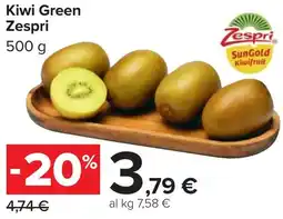 Carrefour Market Kiwi Green Zespri offerta