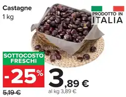 Carrefour Market Castagne offerta
