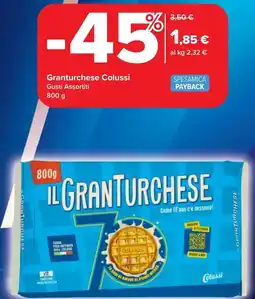 Carrefour Market Granturchese Colussi offerta
