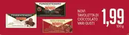 Supermercati Piccolo Novi tavoletta di cioccolato offerta
