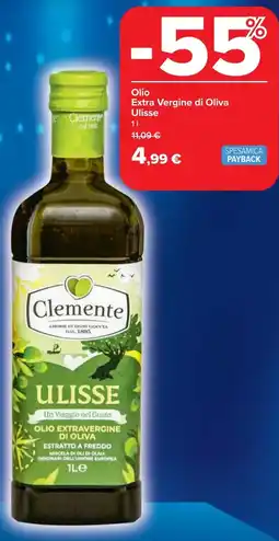 Carrefour Market Olio Extra Vergine di Oliva Ulisse offerta