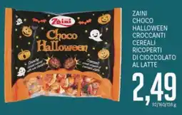 Supermercati Piccolo Zaini choco halloween croccanti cereali ricoperti di cioccolato al latte offerta