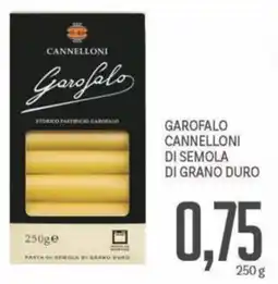 Supermercati Piccolo Garofalo cannelloni di semola di grano duro offerta