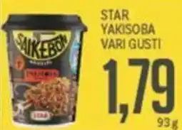 Supermercati Piccolo Star yakisoba offerta