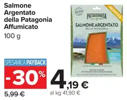 Carrefour Market Salmone Argentato della Patagonia Affumicato offerta