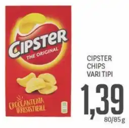 Supermercati Piccolo Cipster chips offerta