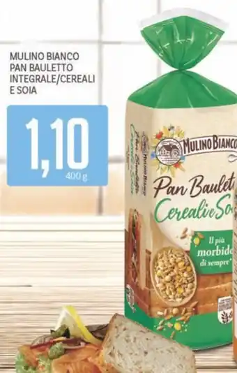 Supermercati Piccolo Mulino bianco pan bauletto integrale/cereali e soia offerta
