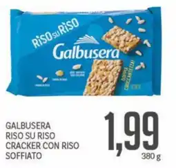 Supermercati Piccolo Galbusera riso su riso cracker con riso soffiato offerta