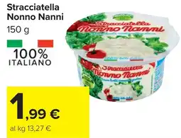 Carrefour Market Stracciatella Nonno Nanni offerta