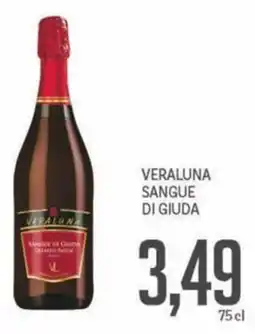 Supermercati Piccolo Veraluna sangue di giuda offerta