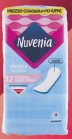 Supermercati Piccolo Nuvenia assorbenti sottili classici offerta