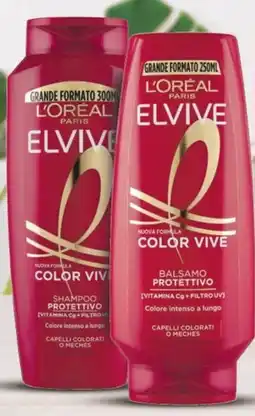 Supermercati Piccolo L'oreal elvive shampoo/ balsamo offerta